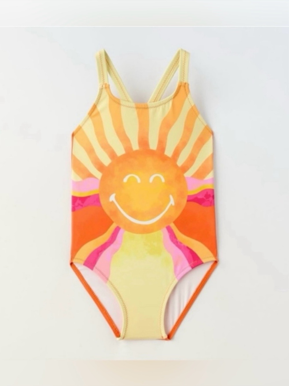 ZARA Smiley Sun One-Piece Swimsuit